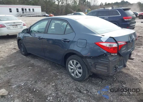 2014 Toyota Corolla Le z USA, uszkodzony, nr VIN 2T1BURHE2EC190642